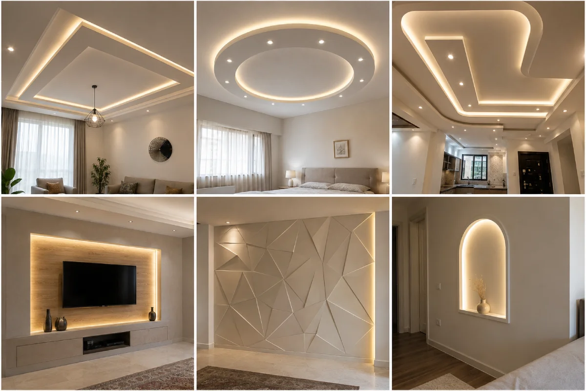 جدیدترین طرحهای کناف سقف و دیوار